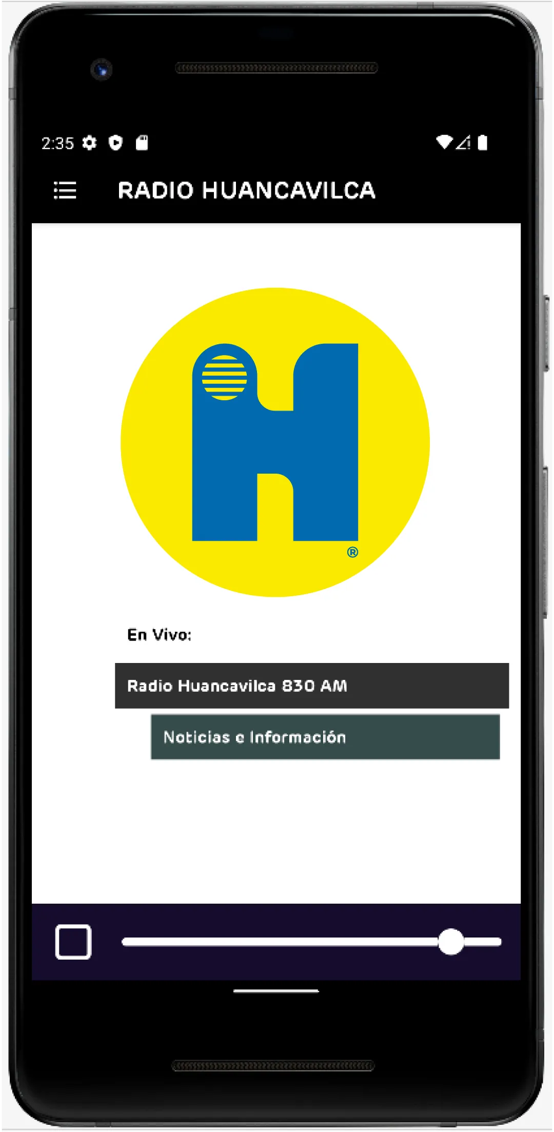 Radio Huancavilca 830 AM | Indus Appstore | Screenshot