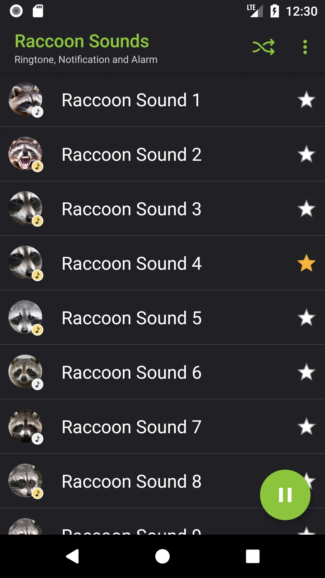 Raccoon Sounds | Indus Appstore | Screenshot