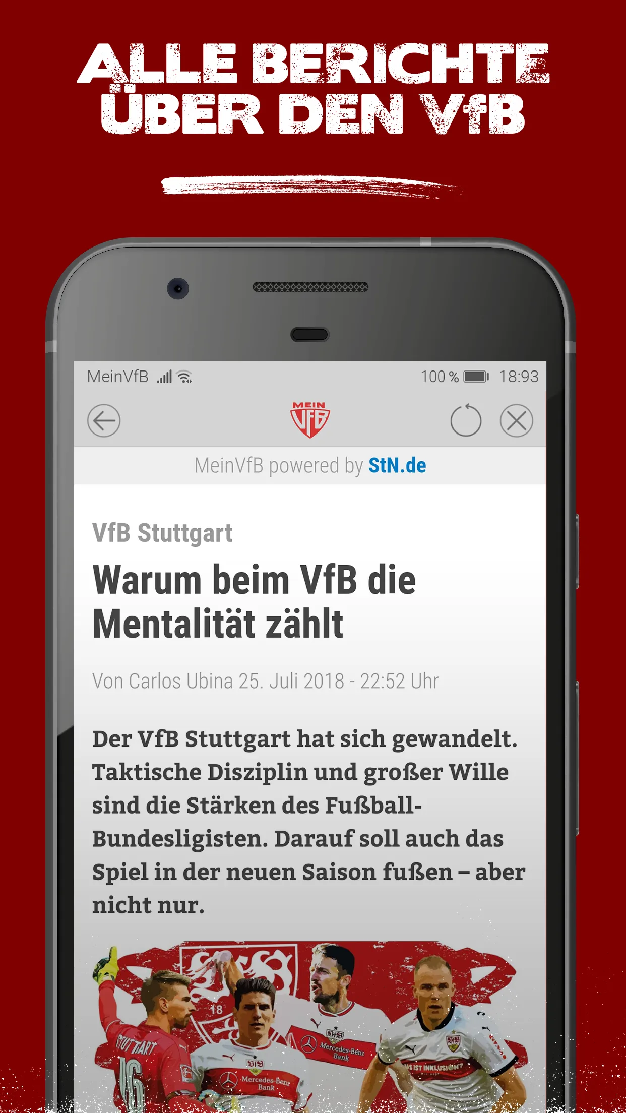 MeinVfB - Mein Verein | Indus Appstore | Screenshot