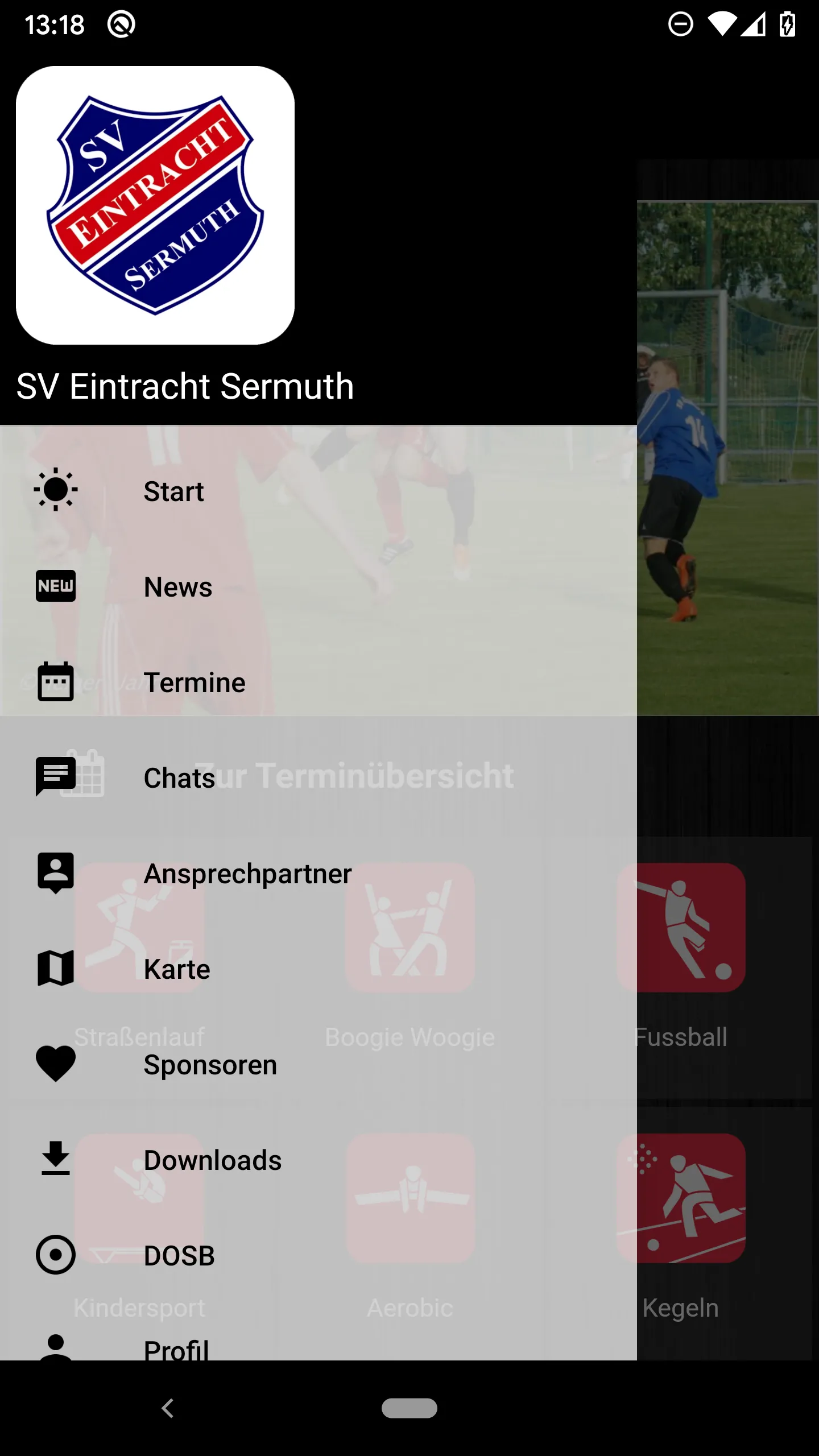 SV Eintracht Sermuth | Indus Appstore | Screenshot