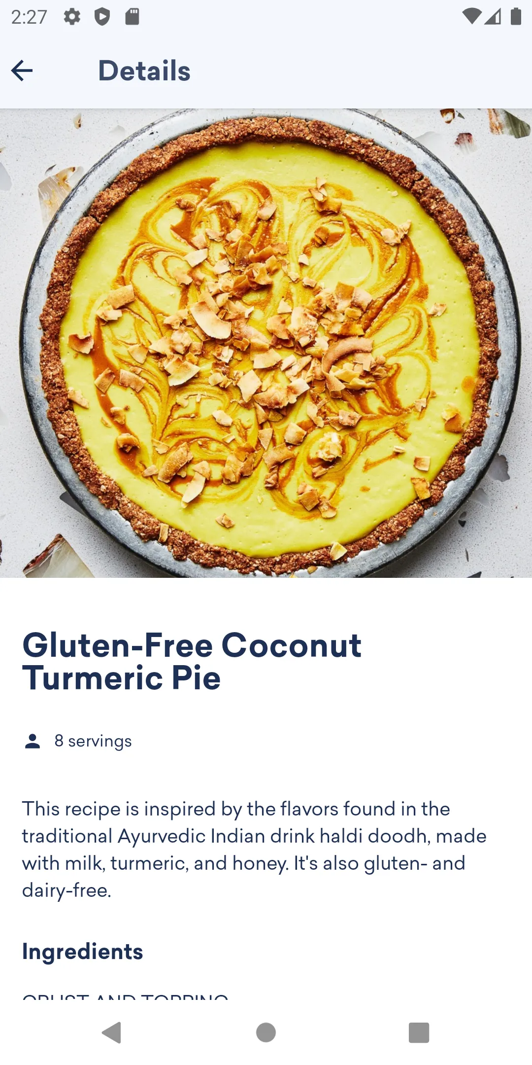 Gluten-Free Dessert Recipes | Indus Appstore | Screenshot