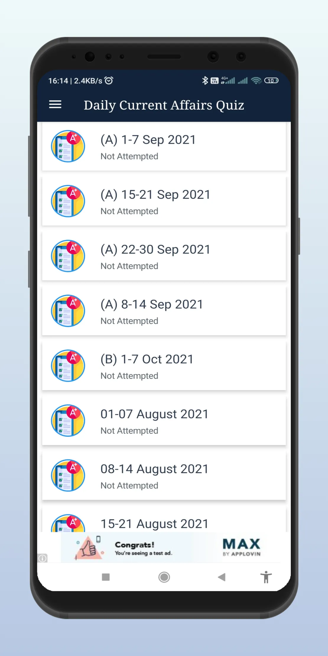 SBI Clerk Exam Prep 2022 | Indus Appstore | Screenshot