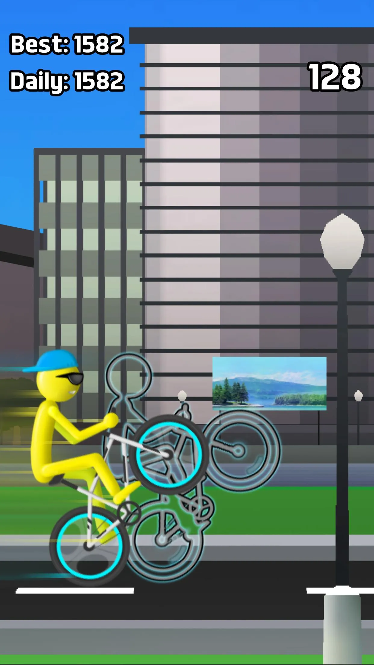 Stickman Bike Wheelie | Indus Appstore | Screenshot