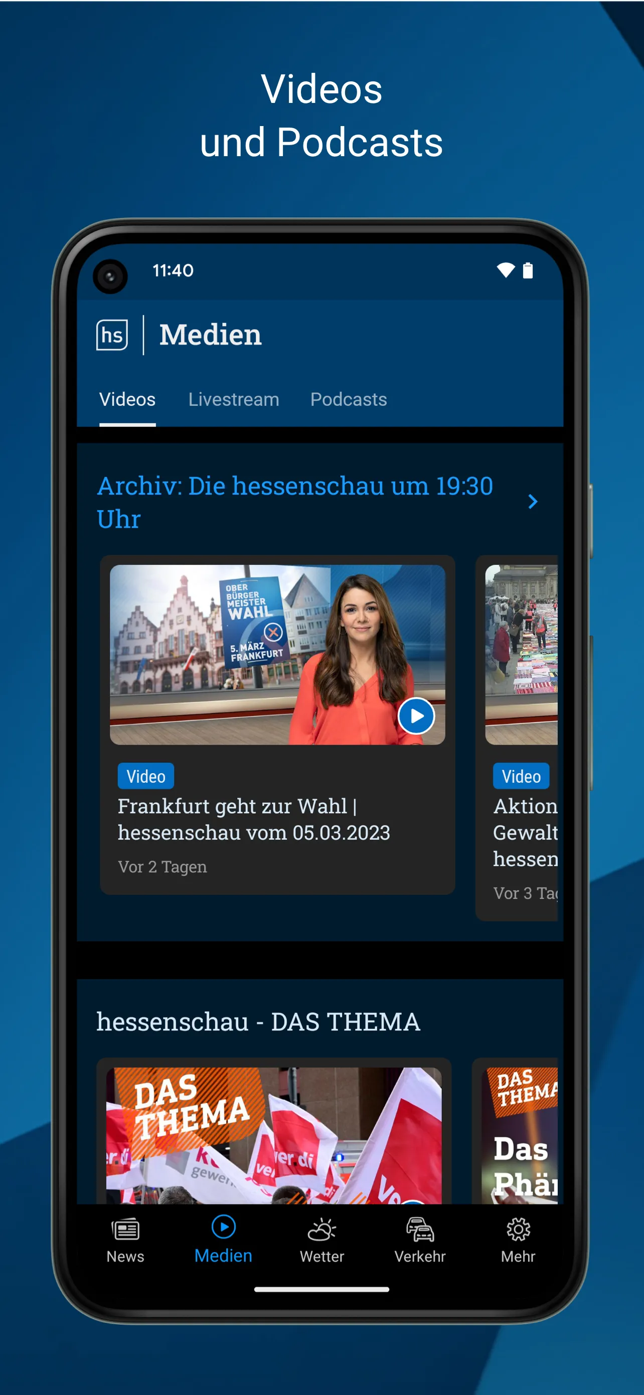 hessenschau - Nachrichten | Indus Appstore | Screenshot