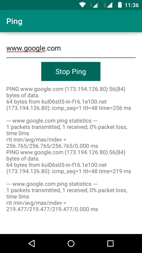 Ping | Indus Appstore | Screenshot