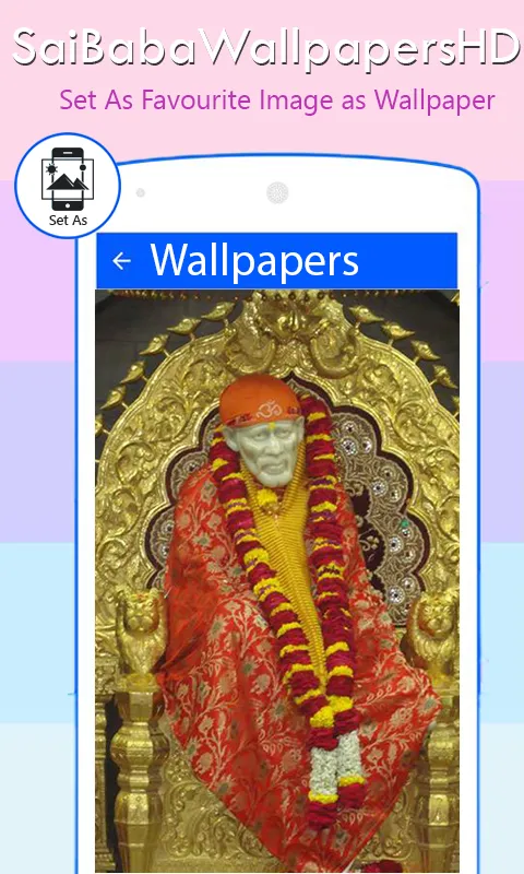 Sai Baba HD Wallpapers | Indus Appstore | Screenshot