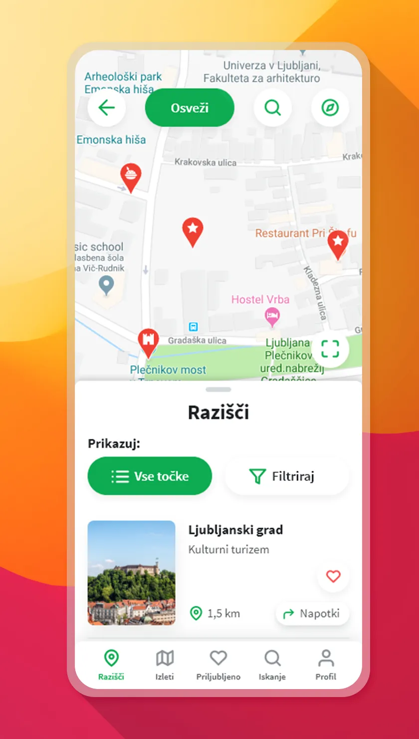 Moj izlet | Indus Appstore | Screenshot