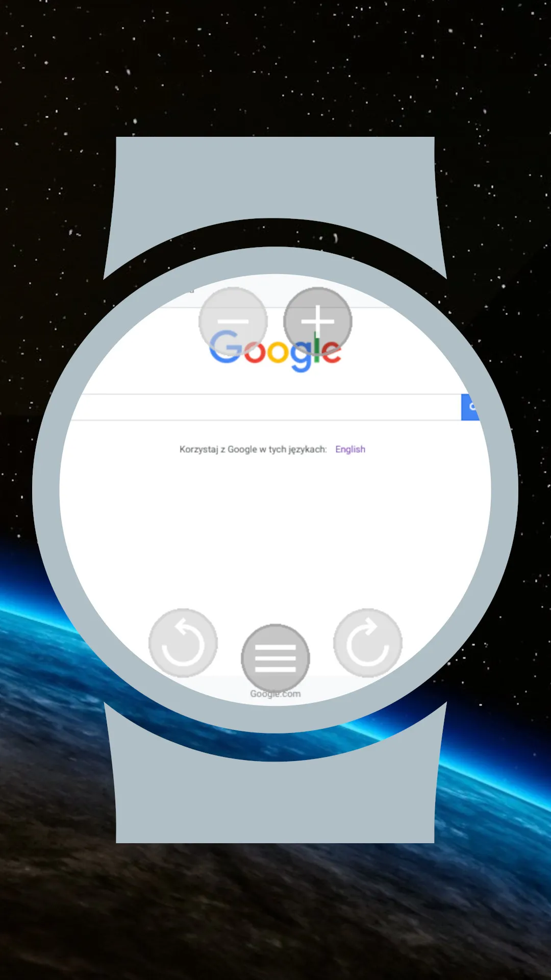 Mini Web Browser (Wear OS) | Indus Appstore | Screenshot