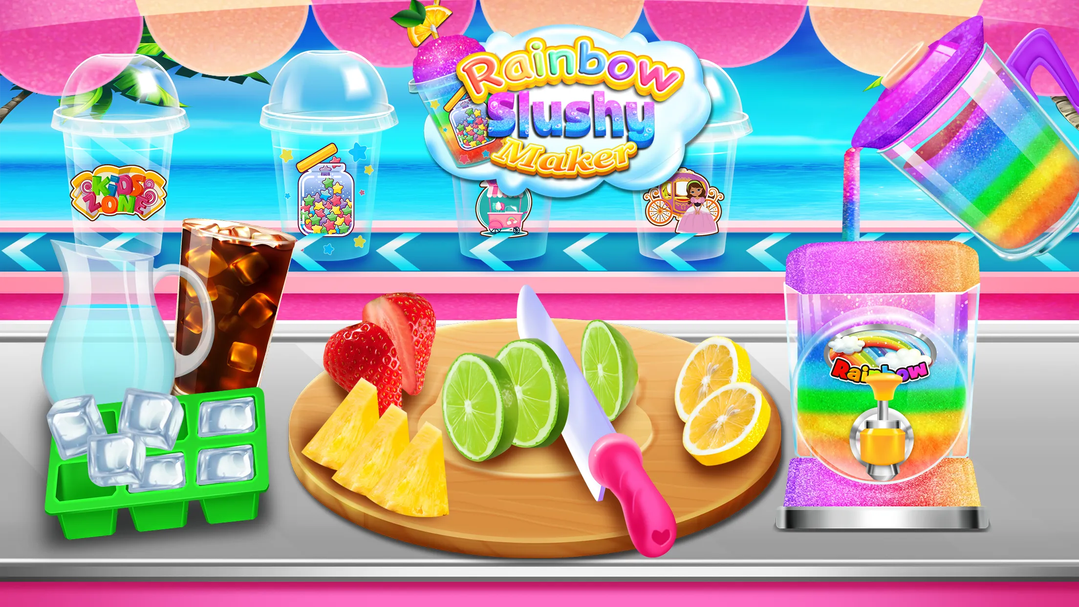 Rainbow Frozen Slushy Truck | Indus Appstore | Screenshot