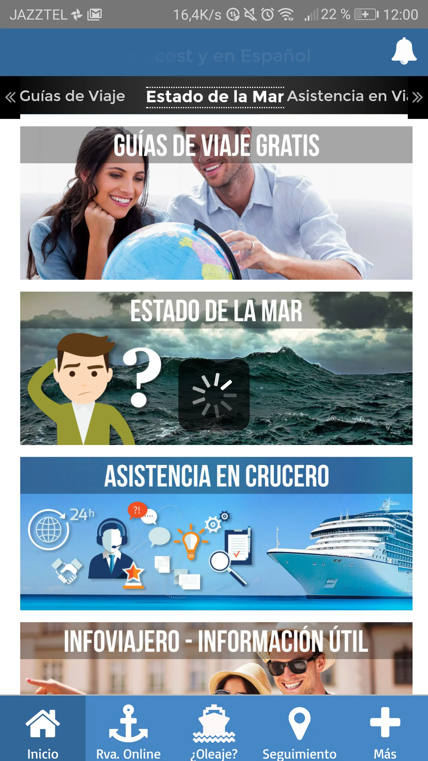 EXCURSIONES CRUCEROS | Indus Appstore | Screenshot