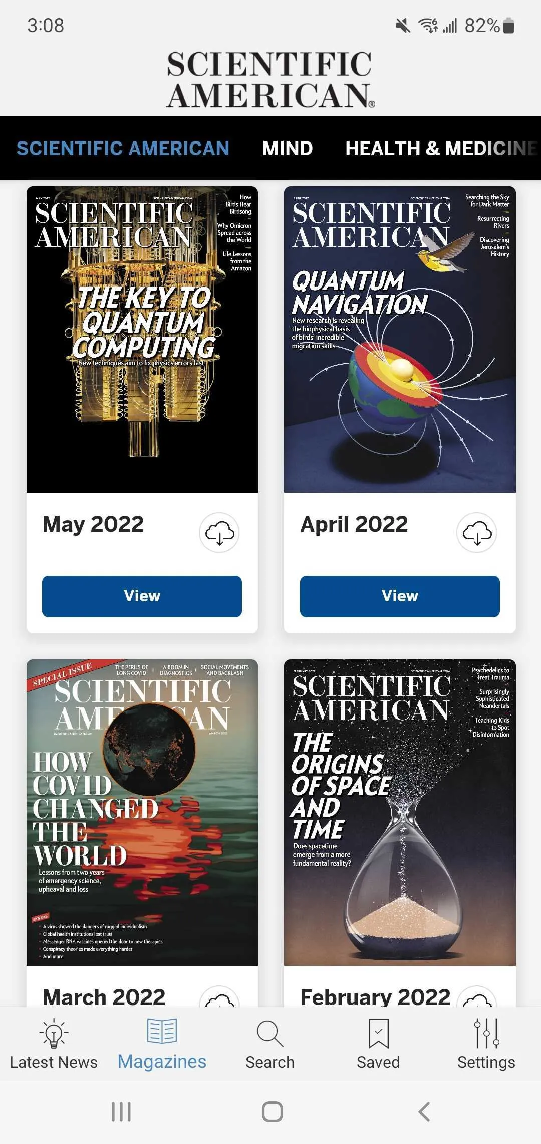 Scientific American | Indus Appstore | Screenshot