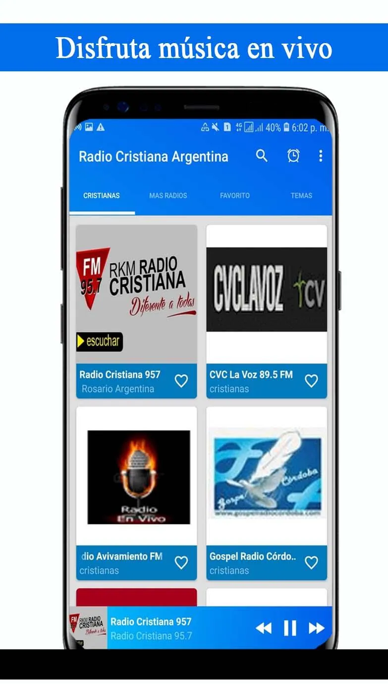 Radio Cristiana Argentina | Indus Appstore | Screenshot