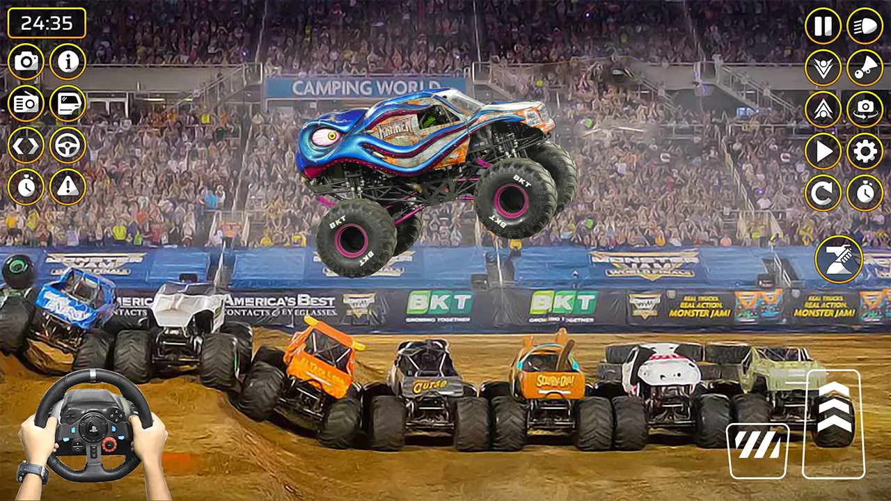 Monster Truck Racing Car Games | Indus Appstore | Screenshot