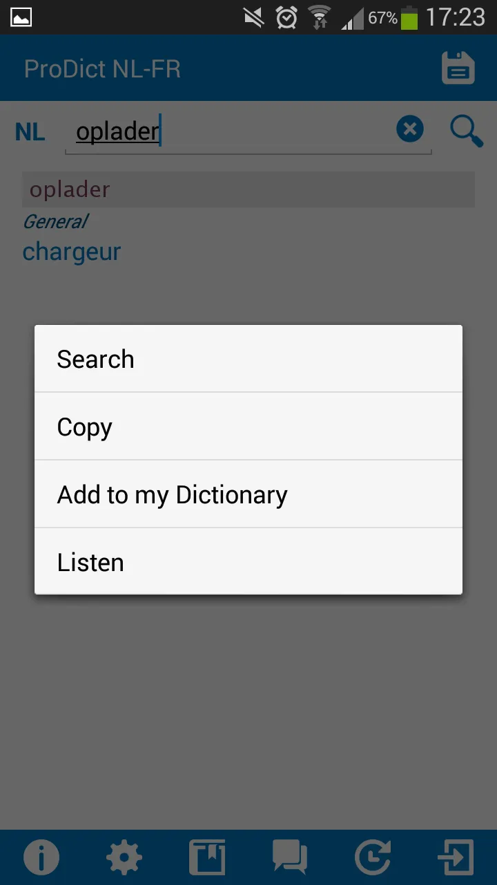 Dutch - French dictionary | Indus Appstore | Screenshot