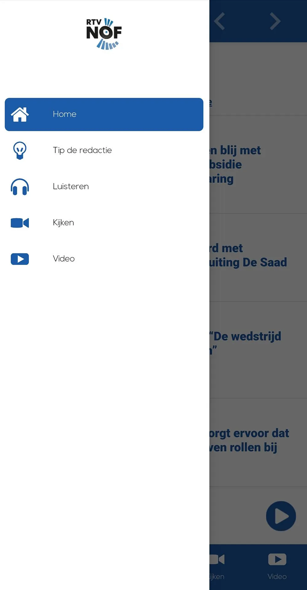 RTV NOF - Nieuws | Indus Appstore | Screenshot