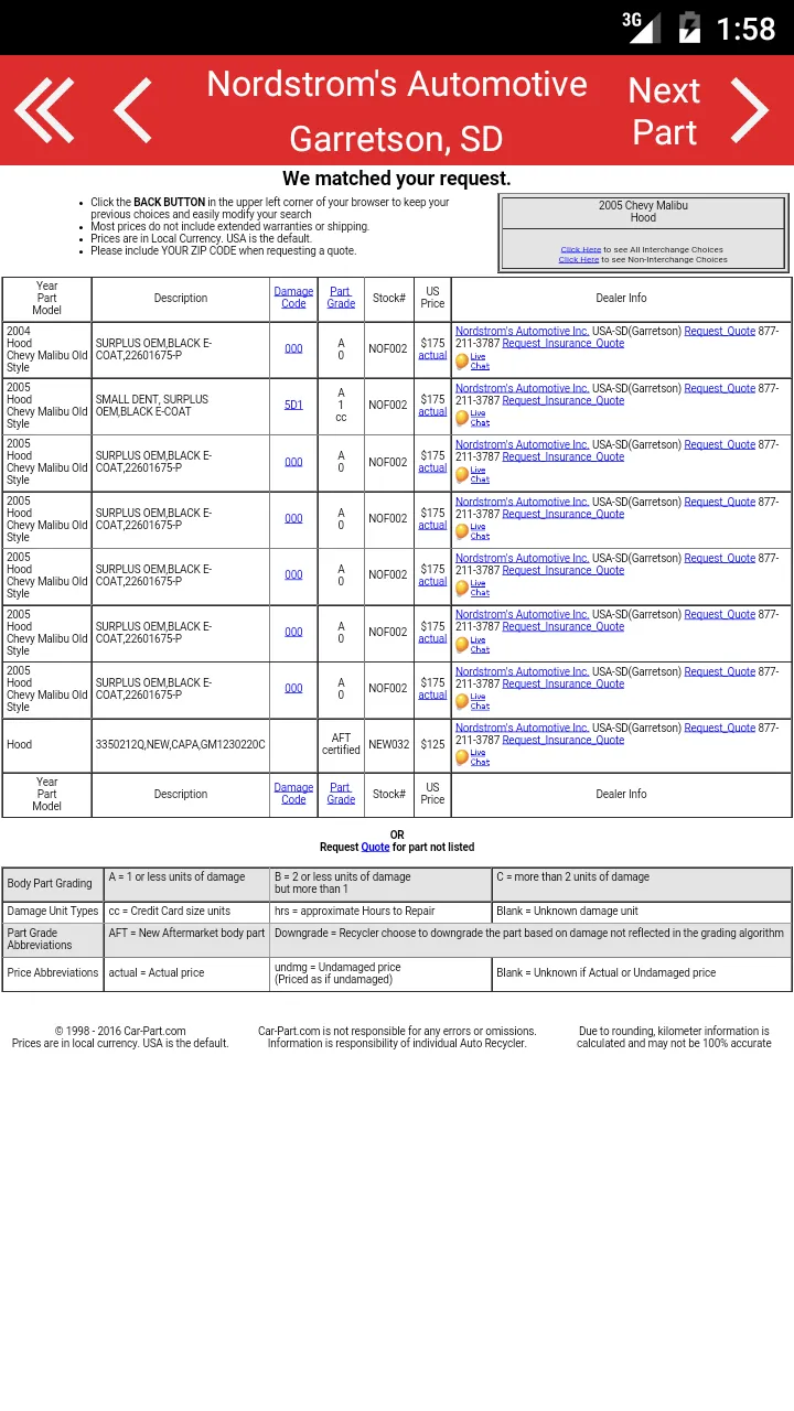 Nordstrom's Automotive, Inc. | Indus Appstore | Screenshot