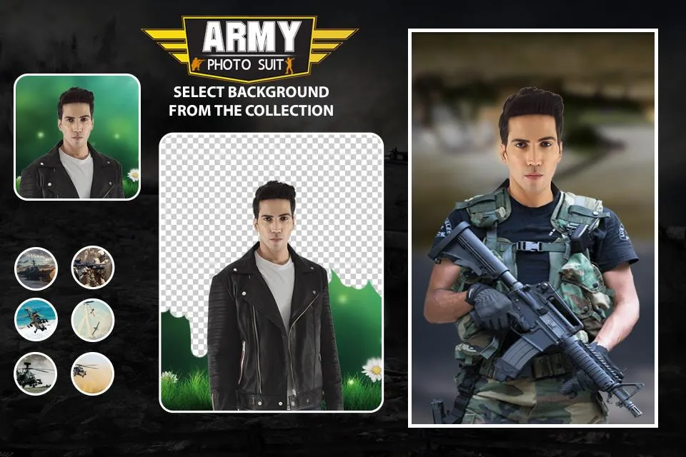 Army Photo Suit Editor | Indus Appstore | Screenshot