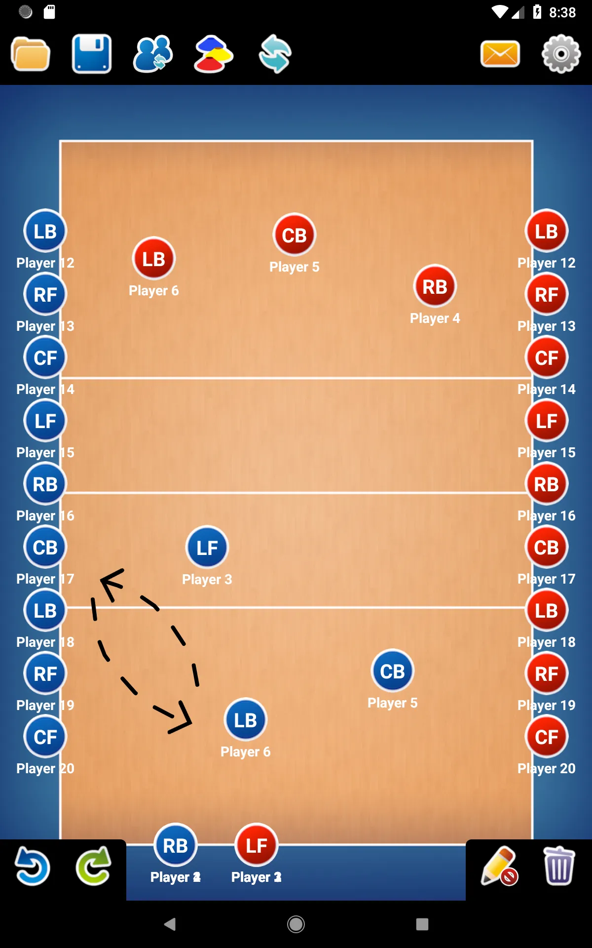 Coach Tactic Board: Volley | Indus Appstore | Screenshot