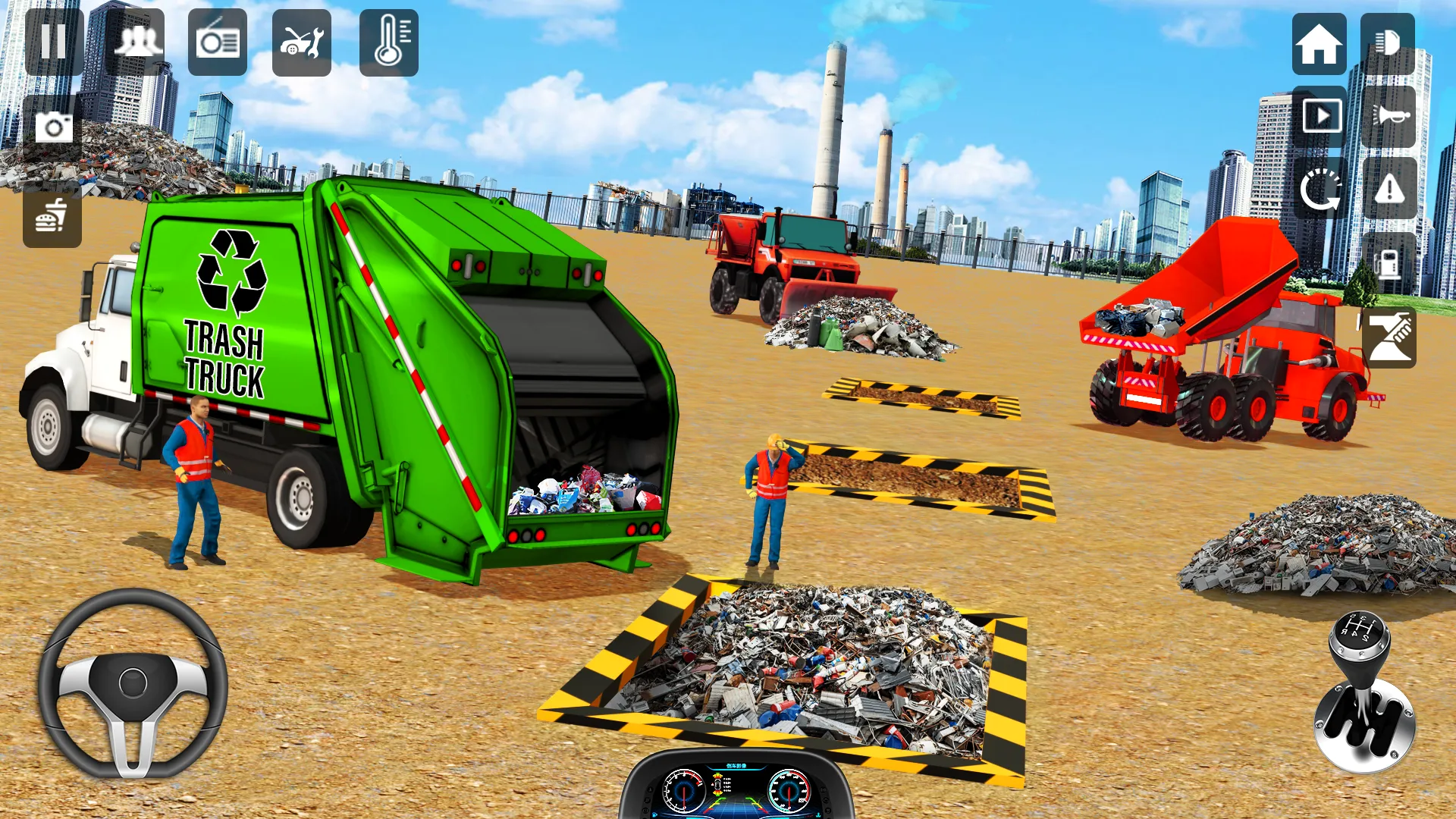 Trash Truck Games Simulator 3D | Indus Appstore | Screenshot