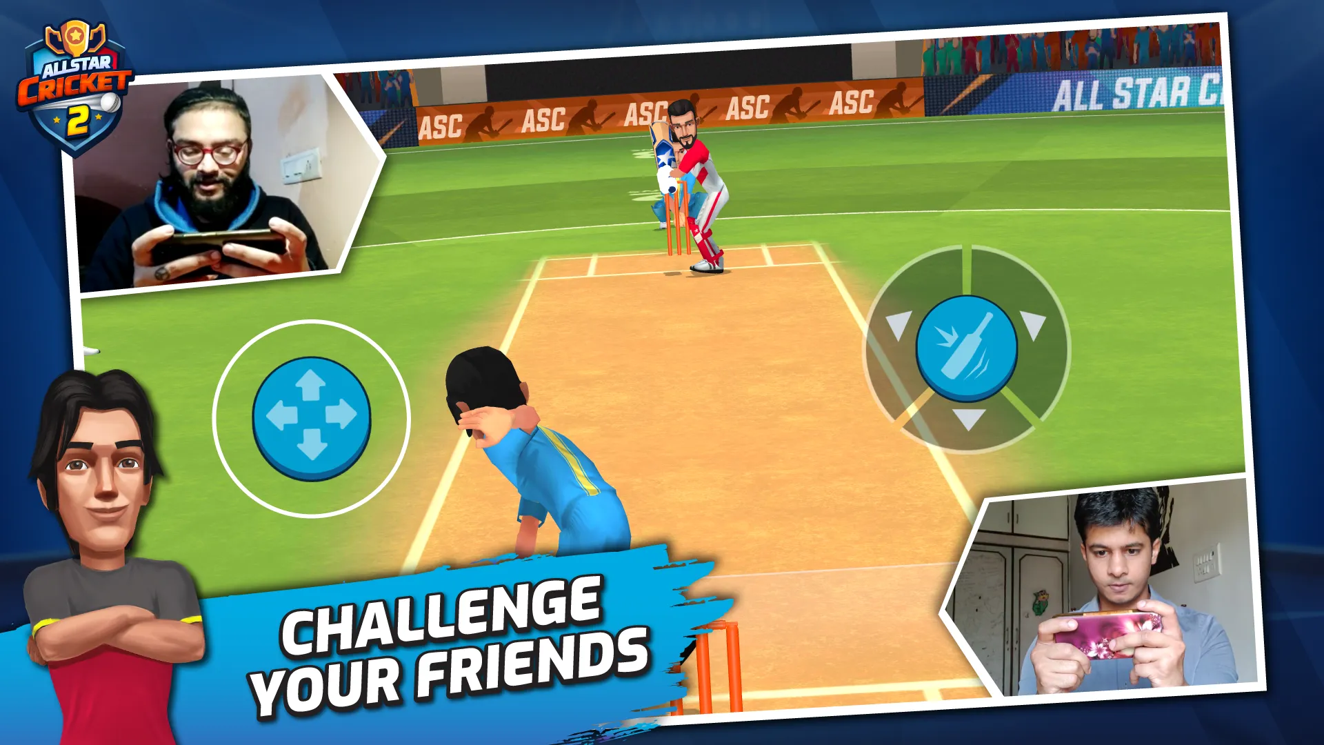 All Star Cricket 2 | Indus Appstore | Screenshot