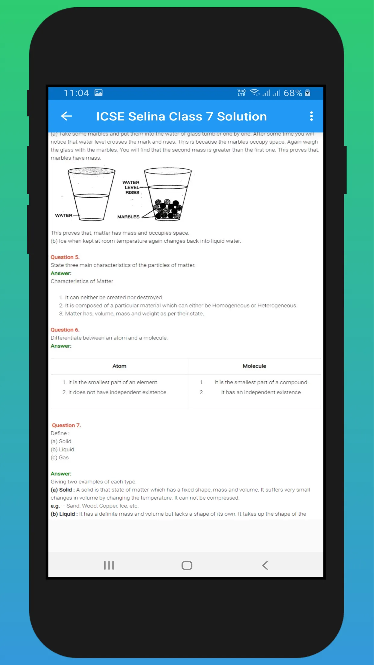 ICSE Selina Class 7 Solutions | Indus Appstore | Screenshot