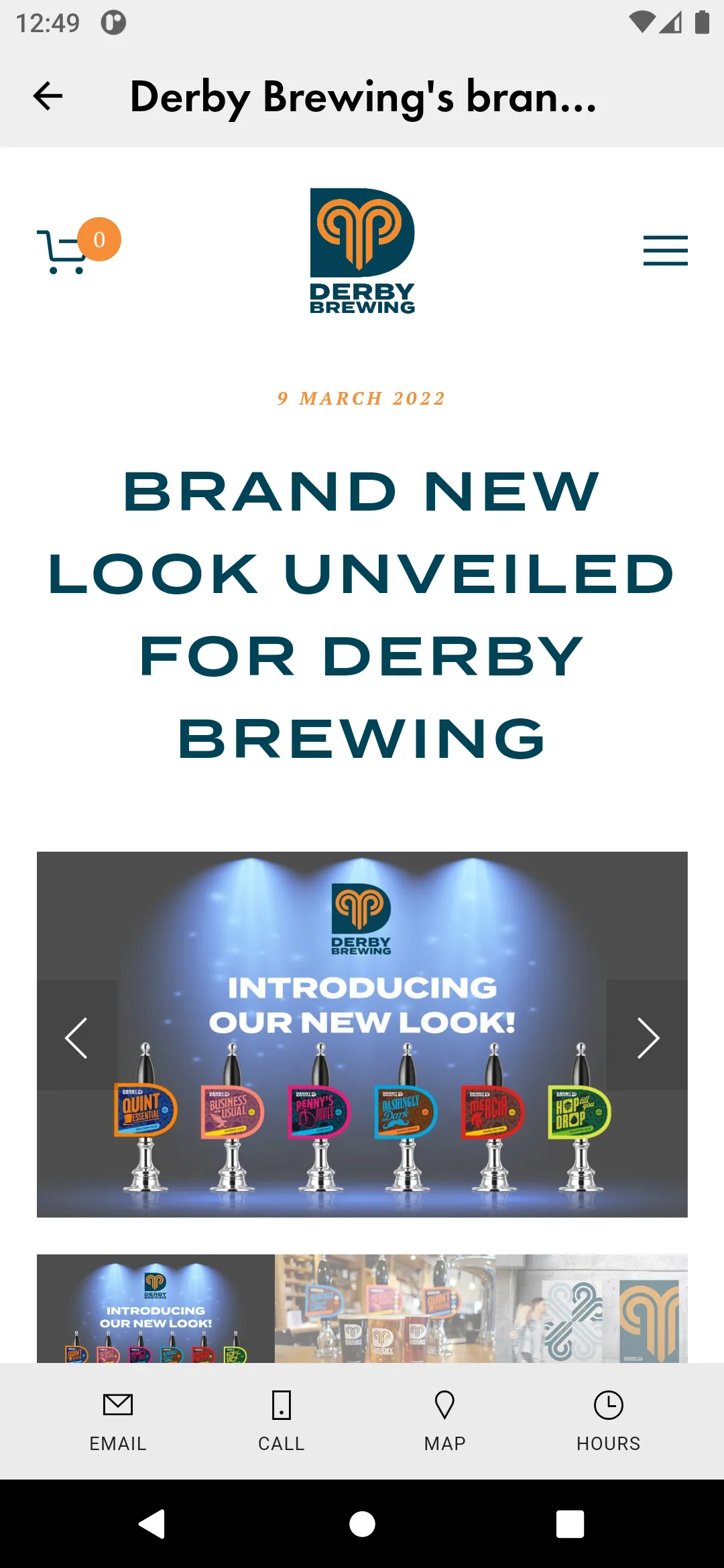 Derby Brewing Co | Indus Appstore | Screenshot