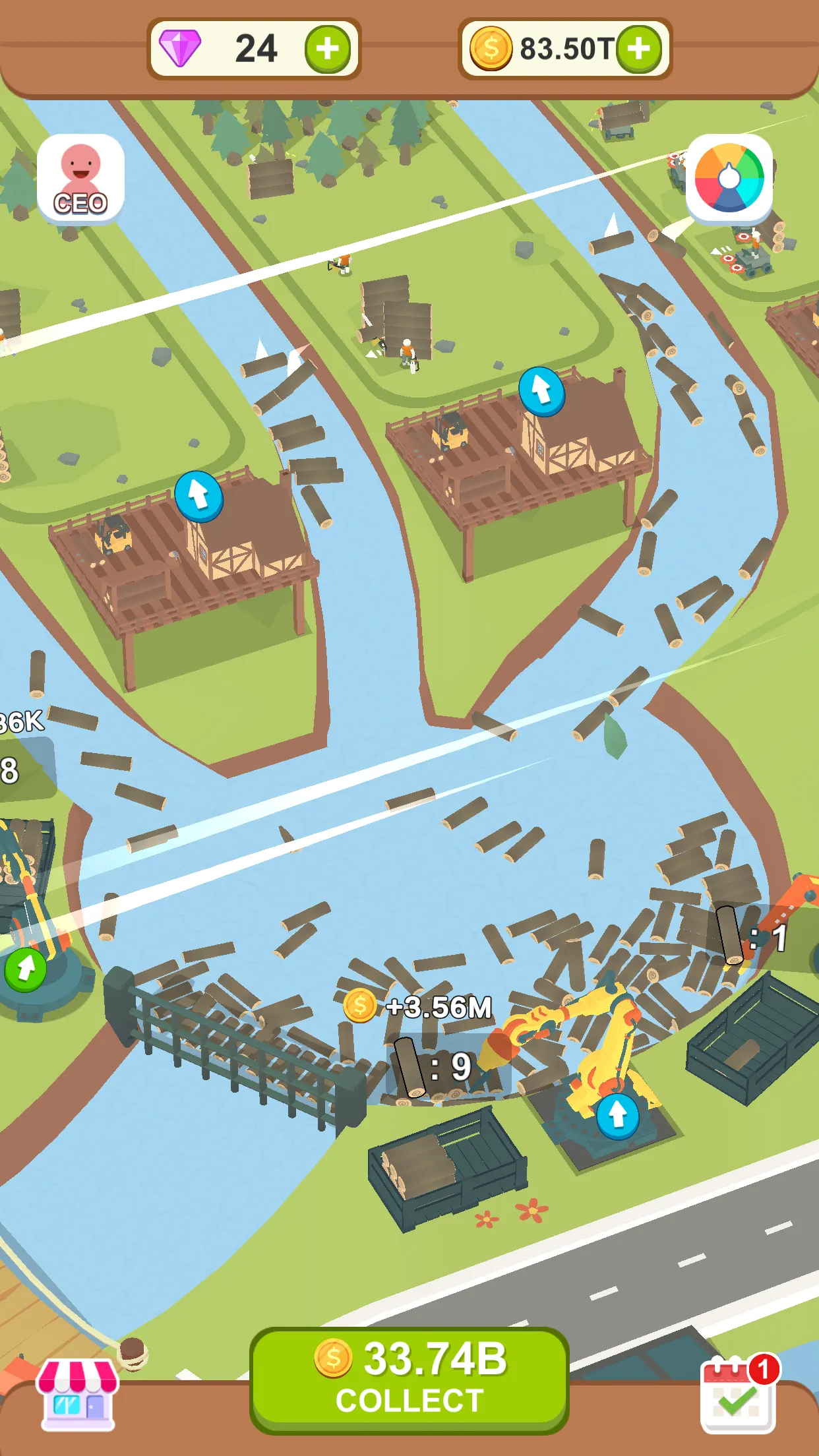 Aquatic Logging Factory | Indus Appstore | Screenshot