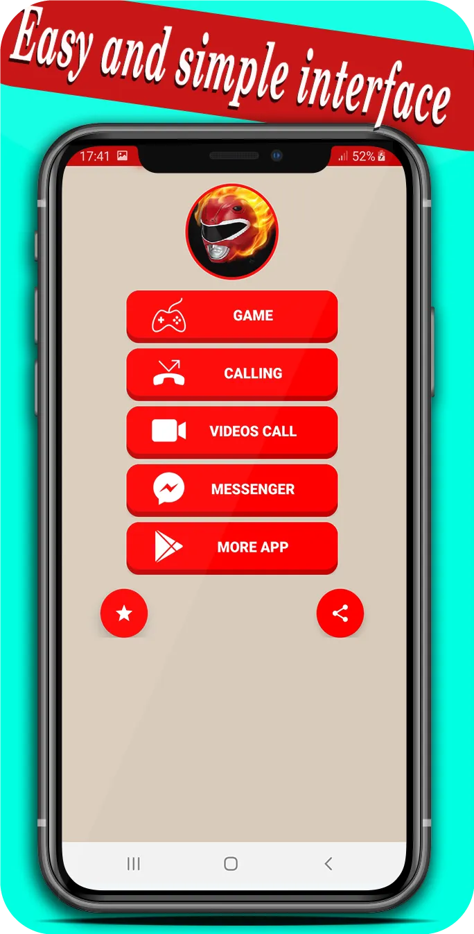 fake call from Powerr Rangers | Indus Appstore | Screenshot