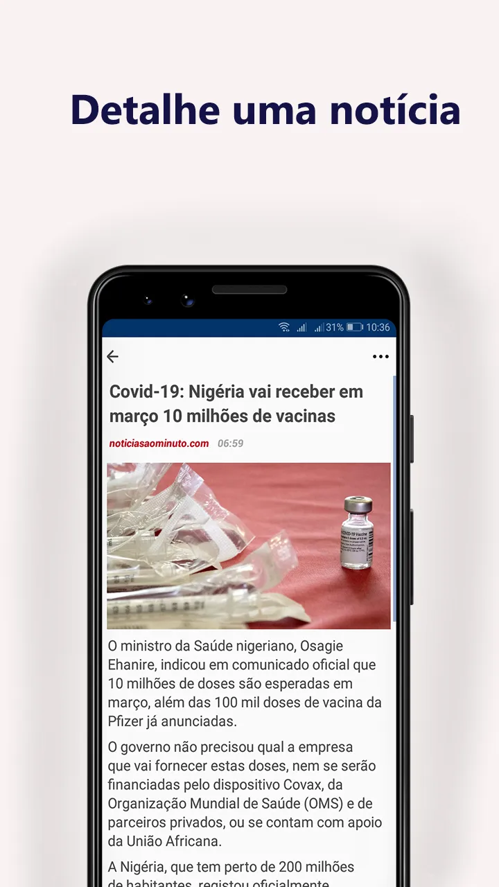 PT Notícias ( Jornal ) | Indus Appstore | Screenshot