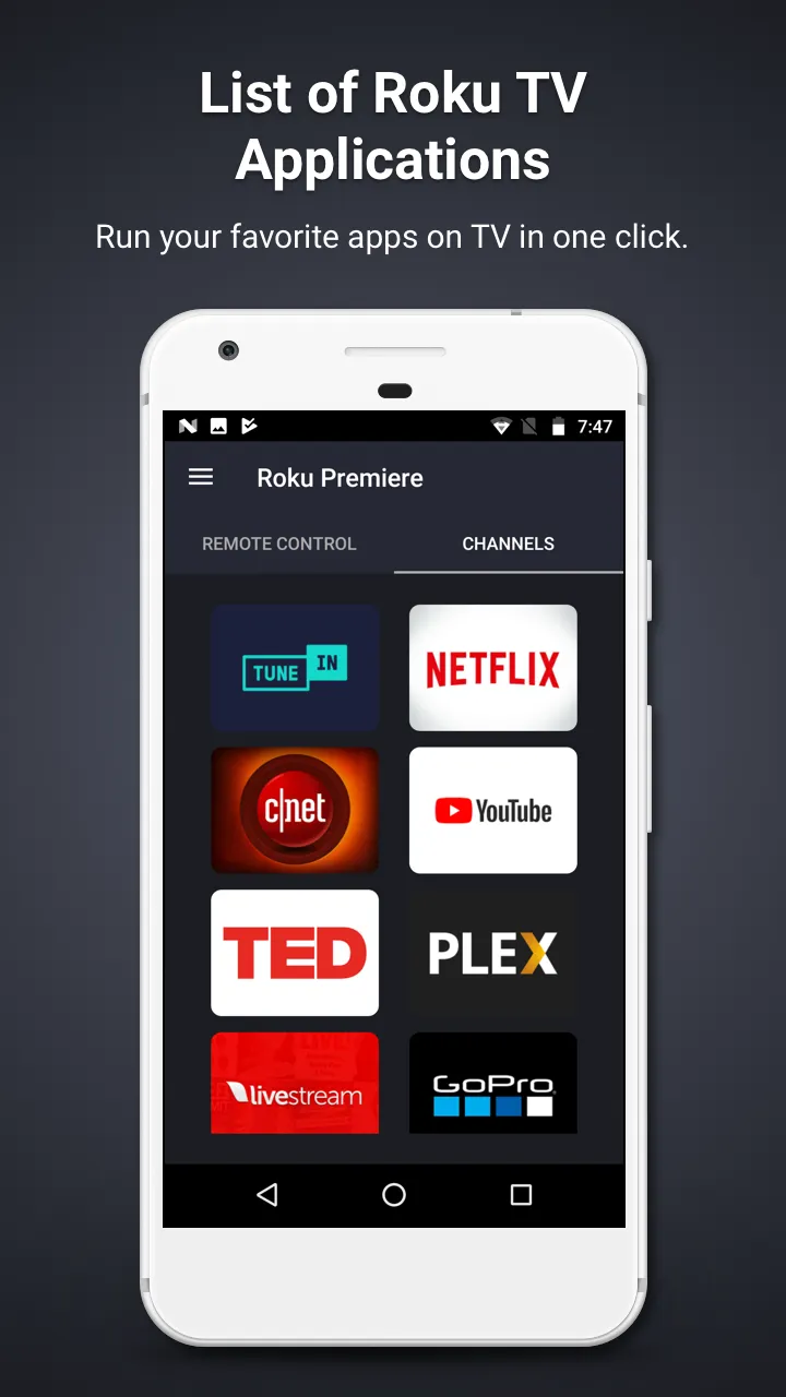 Remote Control for TCL Roku TV | Indus Appstore | Screenshot