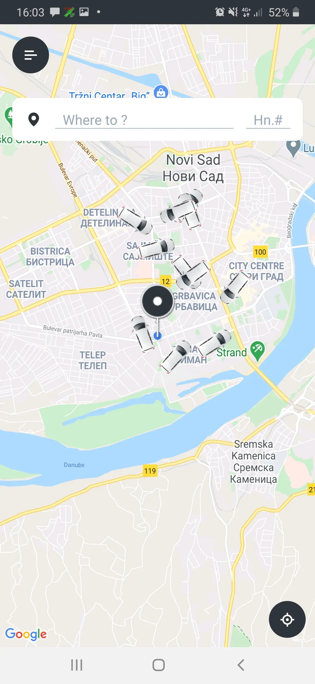 Maxi Taxi Novosadjani | Indus Appstore | Screenshot