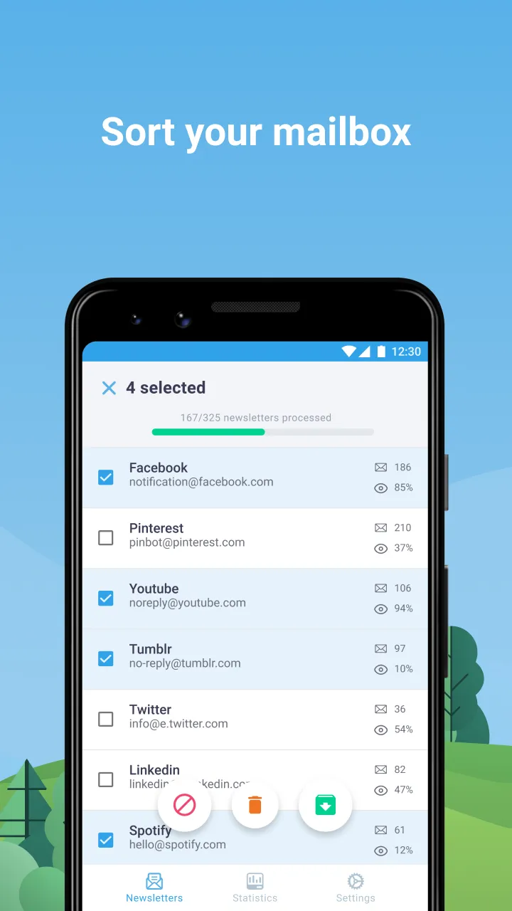 Clean Your Inbox:Fast & Secure | Indus Appstore | Screenshot