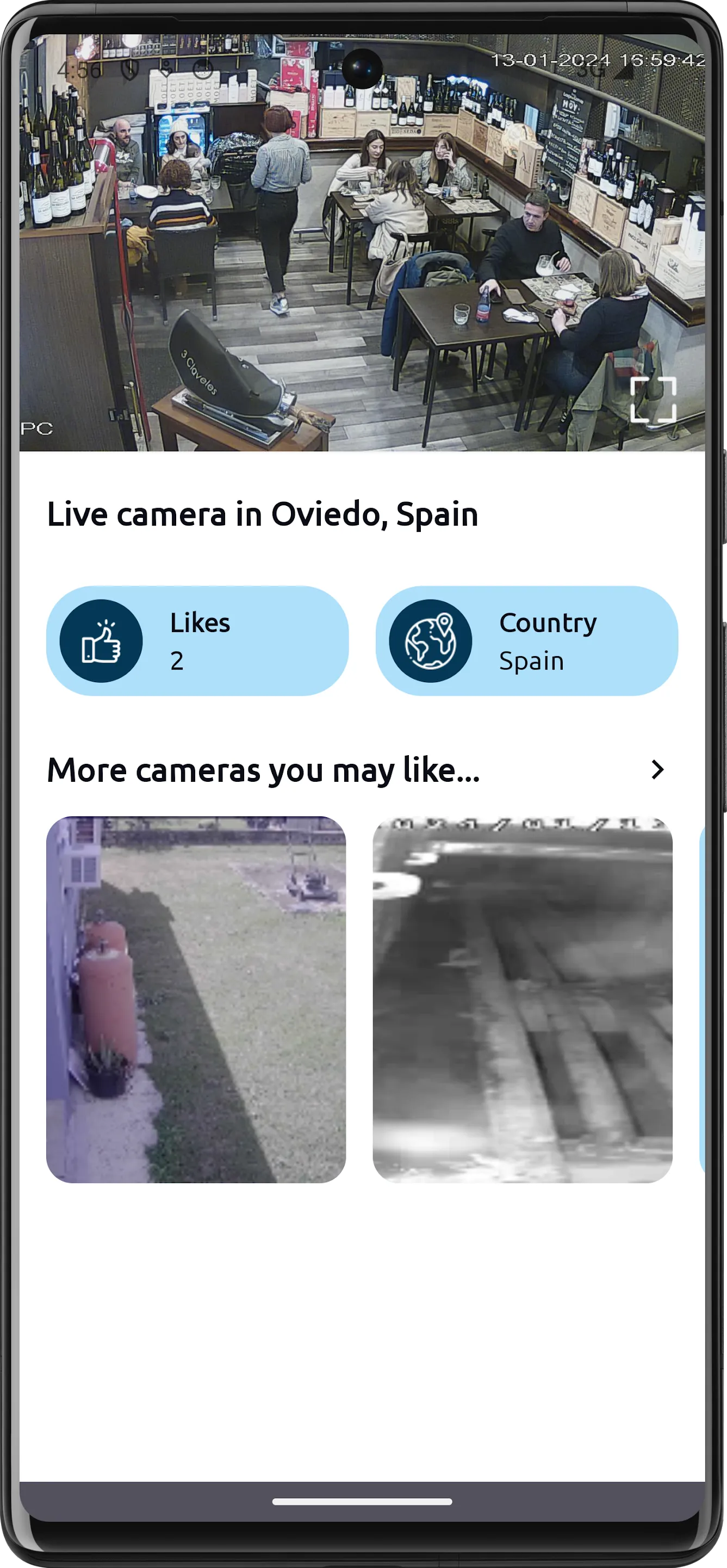 RealLifeCam | Online Cameras | Indus Appstore | Screenshot