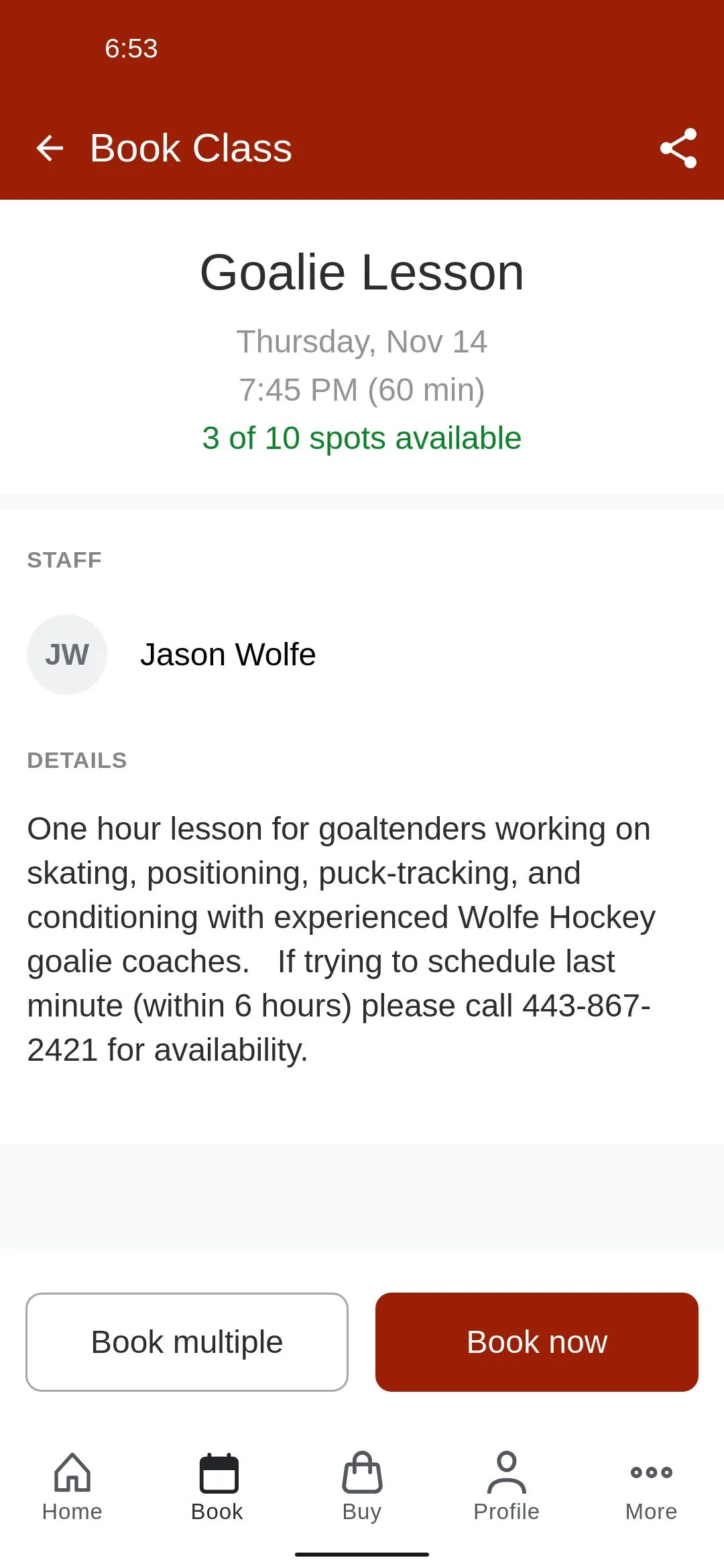 Wolfe Hockey Development | Indus Appstore | Screenshot