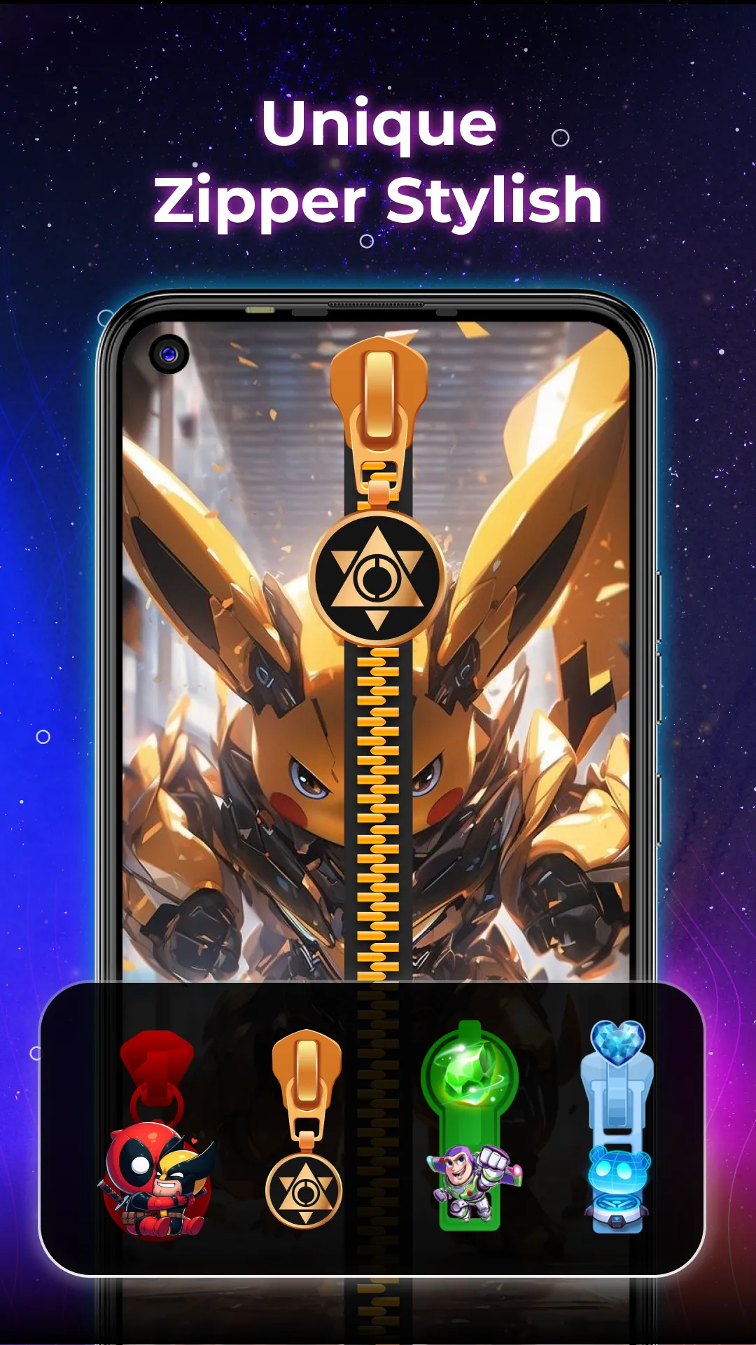 ZipLock - Zipper Lock Screen | Indus Appstore | Screenshot