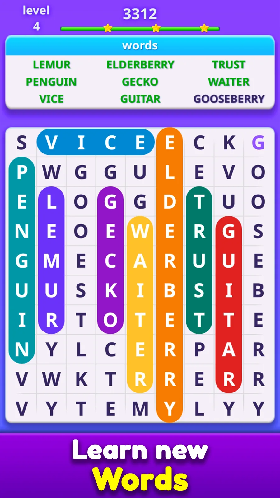 Word Search | Indus Appstore | Screenshot