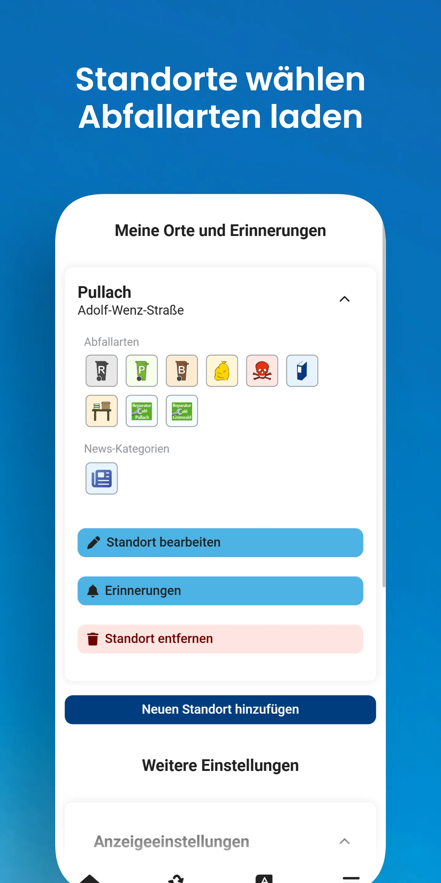 Pullach Abfall-App | Indus Appstore | Screenshot