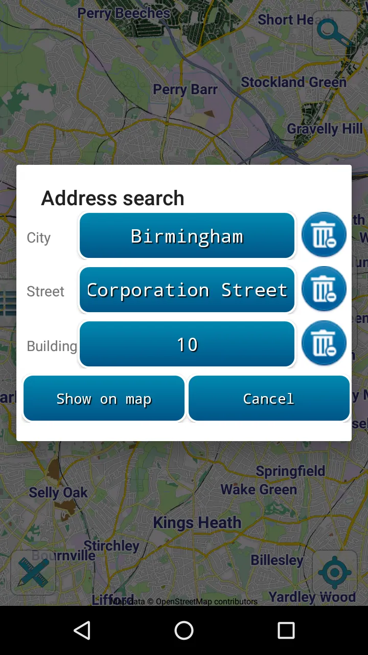 Map of Birmingham offline | Indus Appstore | Screenshot