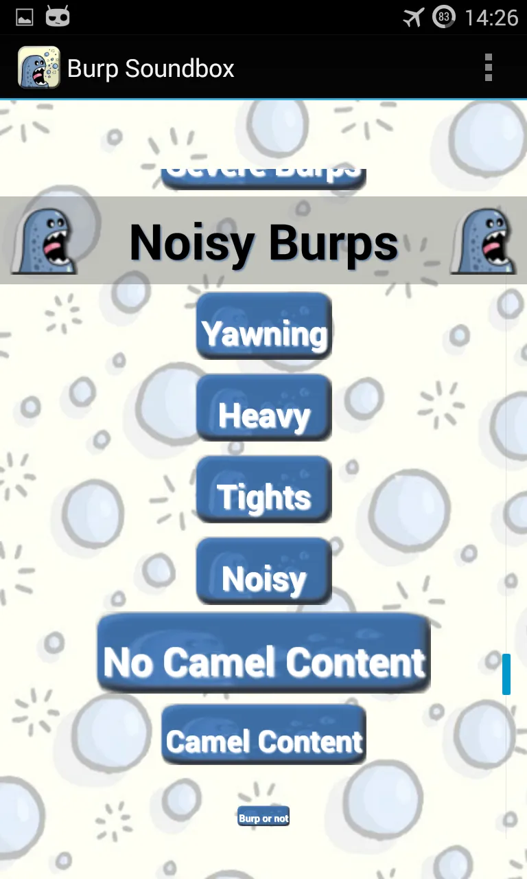 Burp Soundboard | Indus Appstore | Screenshot