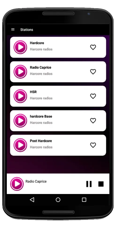 Hardcore radio | Indus Appstore | Screenshot