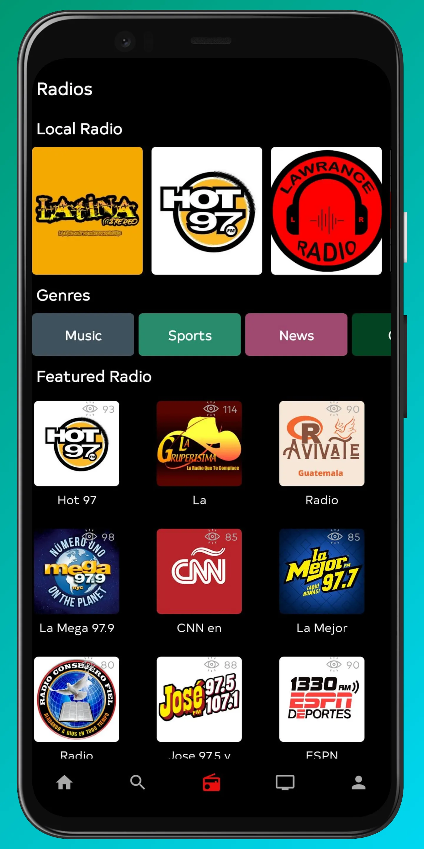 Marimba de Guatemala Radio | Indus Appstore | Screenshot