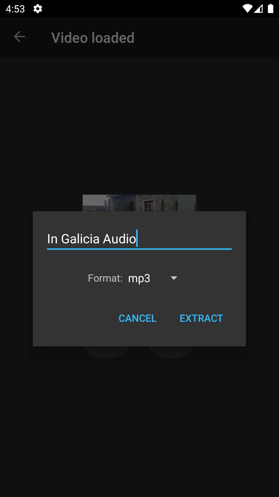 Extract Audio from Video | Indus Appstore | Screenshot