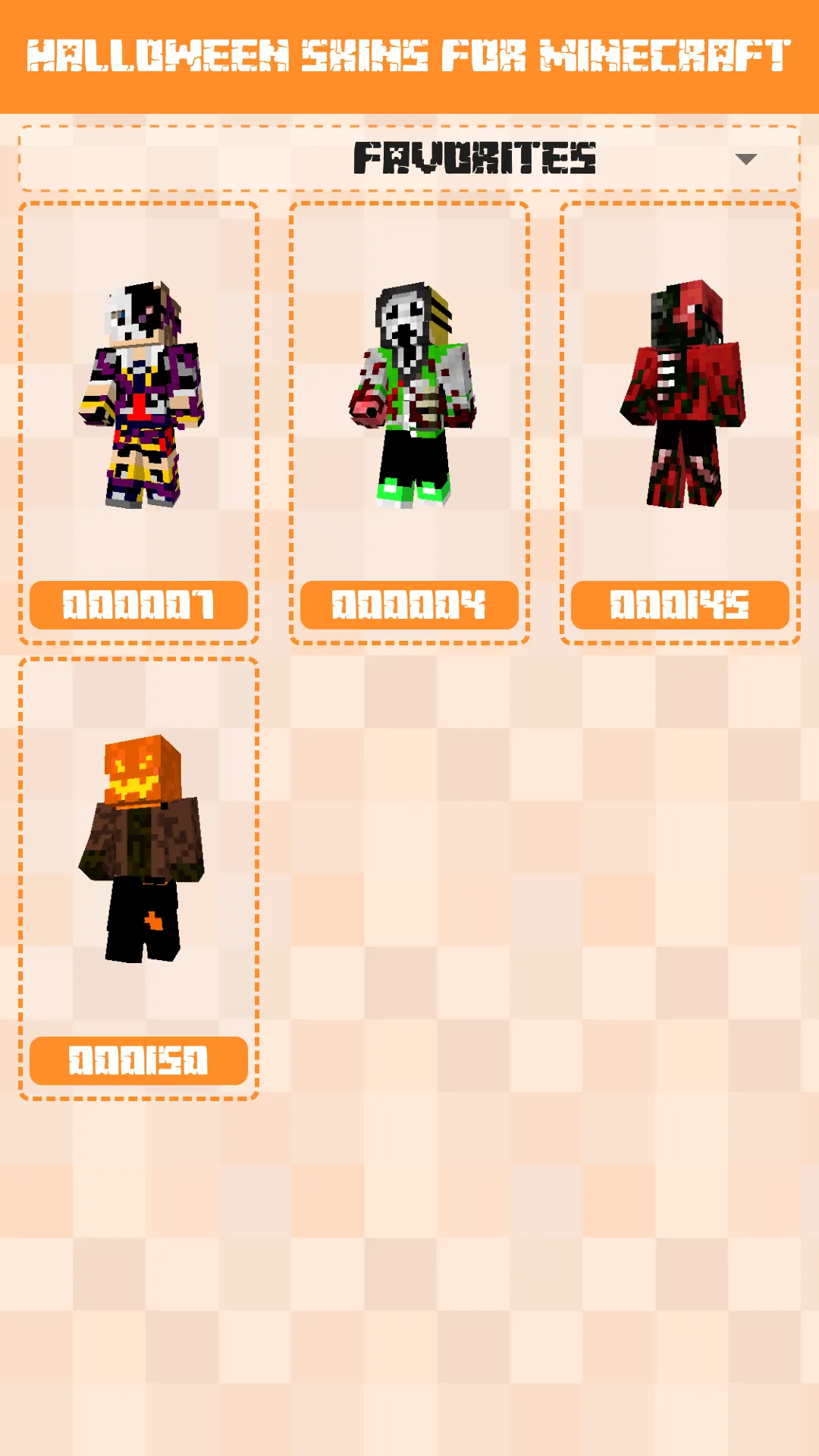 Halloween Skins for Minecraft | Indus Appstore | Screenshot