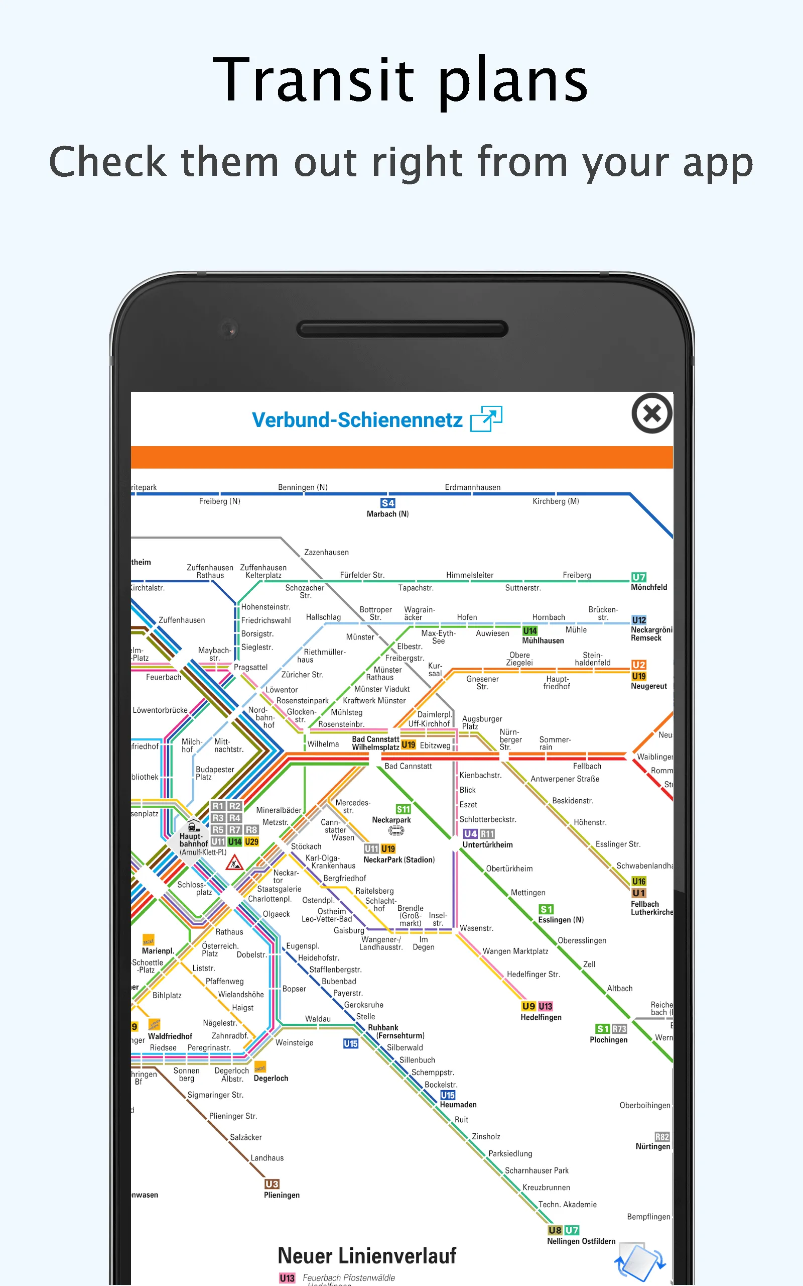 Stuttgart Public Transport | Indus Appstore | Screenshot