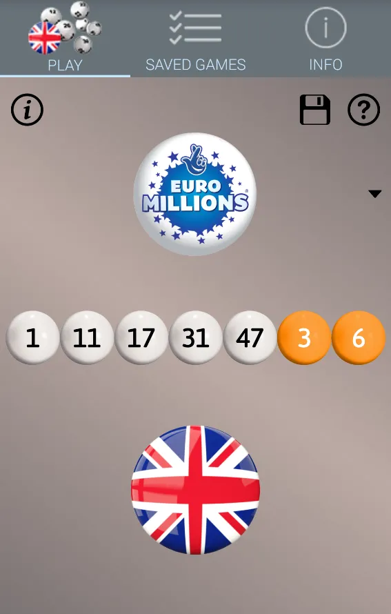 Lotto UK:Algorithm for lottery | Indus Appstore | Screenshot