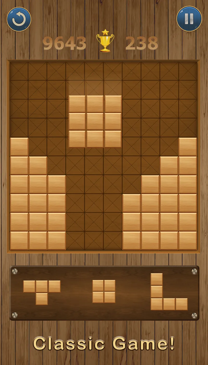 Wood Block Puzzle | Indus Appstore | Screenshot