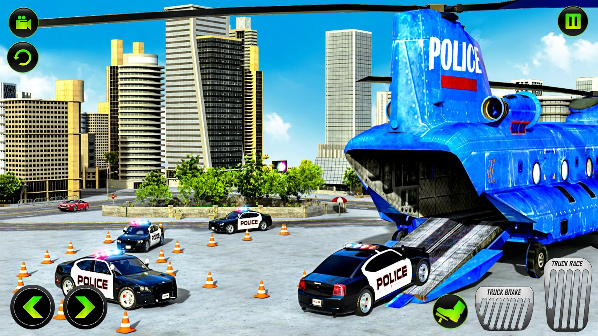 US Police CyberTruck Car | Indus Appstore | Screenshot