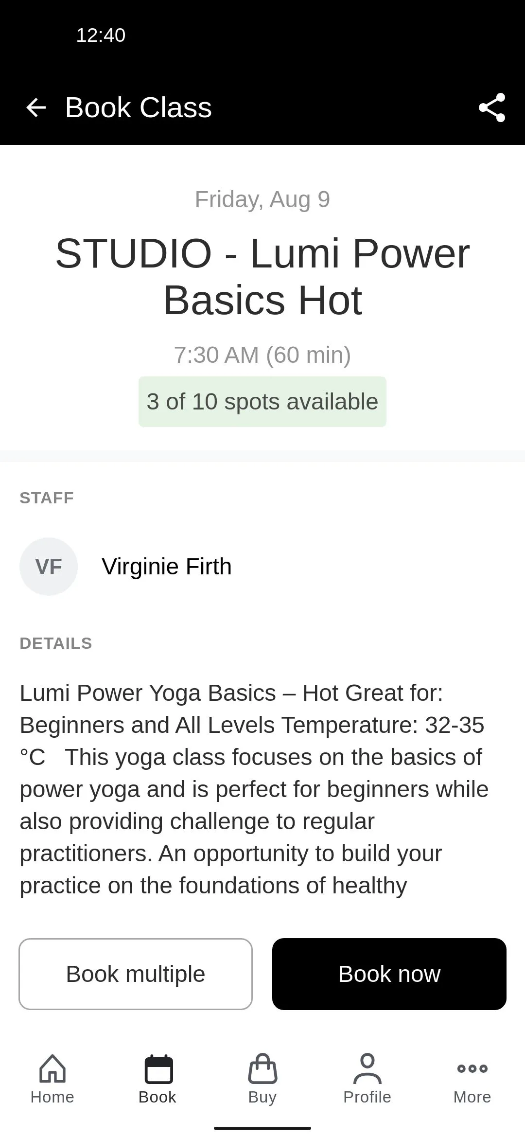 Lumi Power Yoga | Indus Appstore | Screenshot