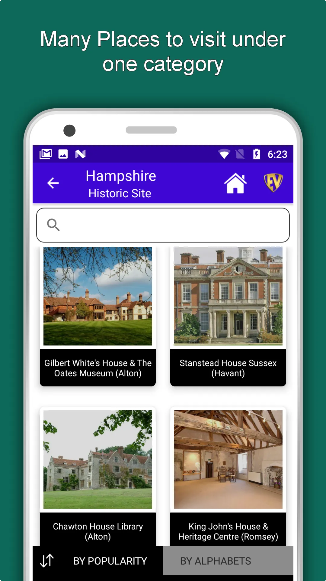 Hampshire Travel & Explore, Of | Indus Appstore | Screenshot