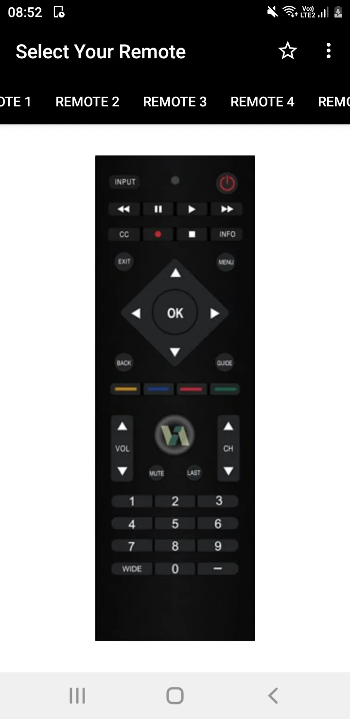 Vizio TV Remote | Indus Appstore | Screenshot